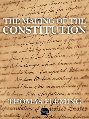 cover image of The Making of The Constitution